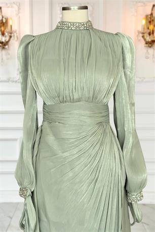 Gözde Tesettür Abiye Mint