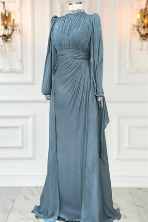 Gözde Tesettür Abiye Petrol