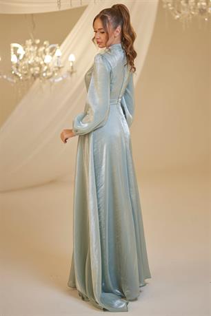 Helin Tesettür Abiye Mint