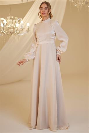 Helin Tesettür Abiye Vizon