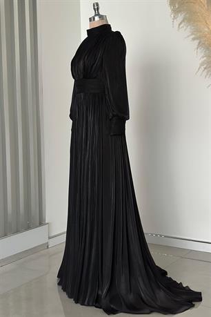 Hellas Tesettür Abiye Siyah