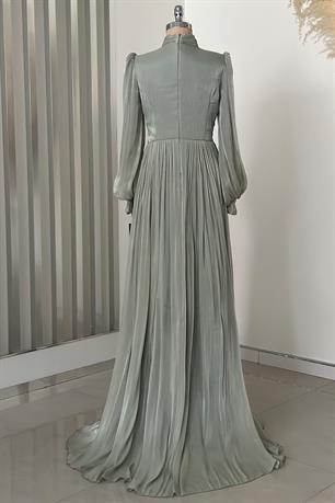 Hermonie Tesettür Abiye Mint