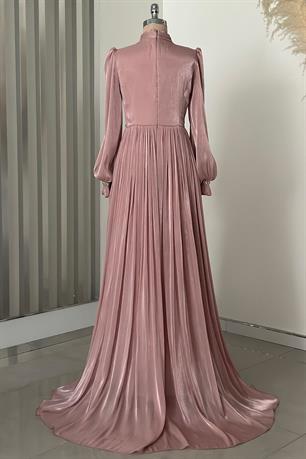 Hermonie Tesettür Abiye Pudra