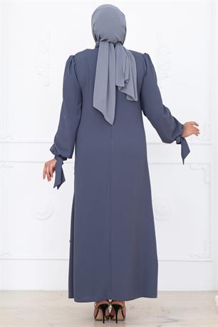 İrem Tesettür Abiye Antrasit