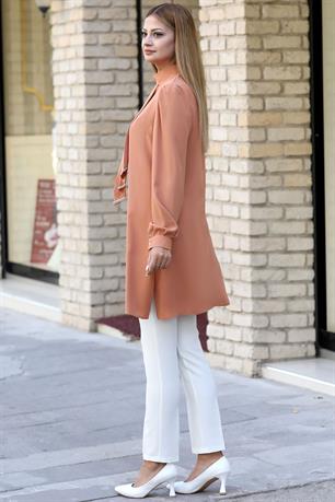 Işıl Tesettür Tunik Camel