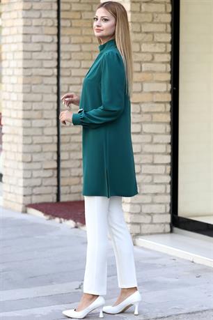 Işıl Tesettür Tunik Zümrüt