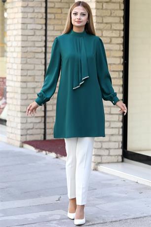 Işıl Tesettür Tunik Zümrüt