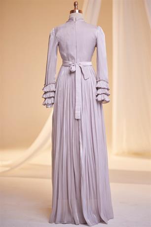 Lina Tesettür Abiye Pudra