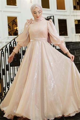 Maria Tesettür Abiye Pudra