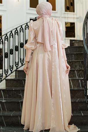 Maria Tesettür Abiye Pudra