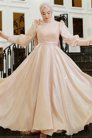 Maria Tesettür Abiye Pudra