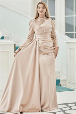 Mihri Tesettür Abiye Bakır