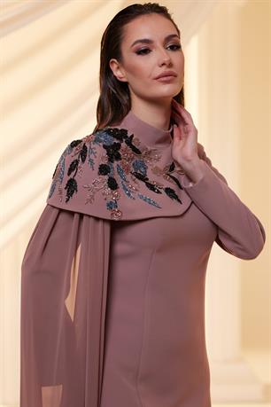 Nadya Tesettür Abiye Tarçın