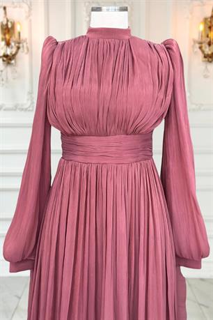 Nida Tesettür Abiye Gül Kurusu