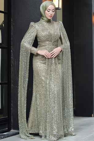 Nigar Tesettür Abiye Haki