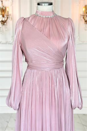 Pelin Tesettür Abiye Pudra