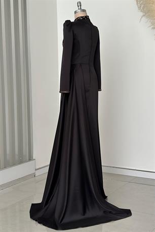 Regina Tesettür Abiye Gold