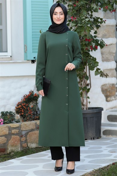 Rümeysa Tesettür Takım Haki