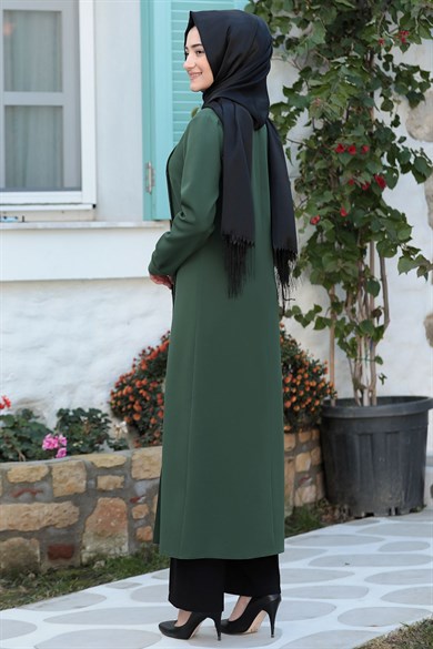 Rümeysa Tesettür Takım Haki