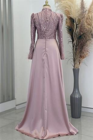 Sherry Tesettür Abiye Pudra