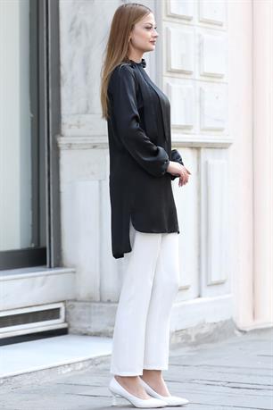 Trend Tesettür Tunik Siyah