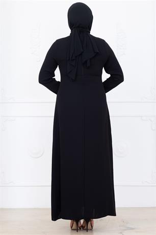 Tuna Tesettür Abiye Siyah