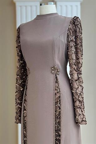 Tusem Tesettür Abiye Vizon