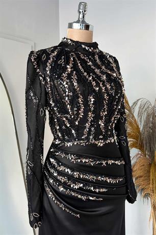 Vanessa Tesettür Abiye Rose