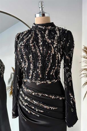 Vanessa Tesettür Abiye Rose