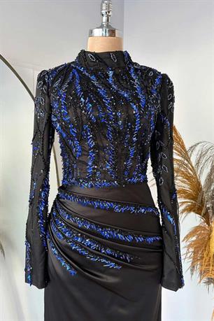 Vanessa Tesettür Abiye Saks