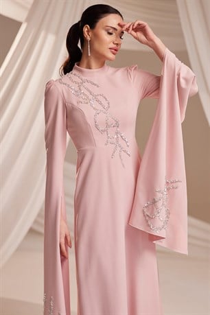 Vera Tesettür Abiye Pudra