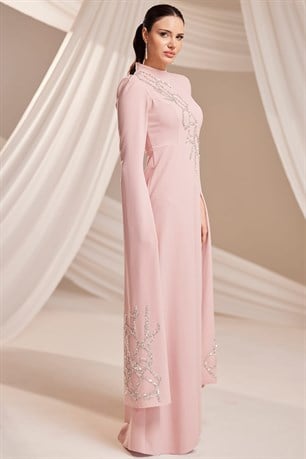 Vera Tesettür Abiye Pudra