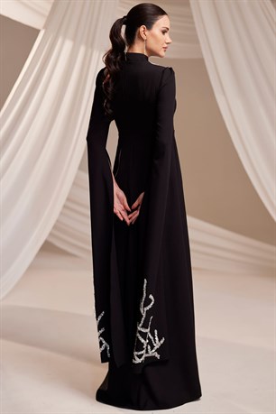 Vera Tesettür Abiye Siyah