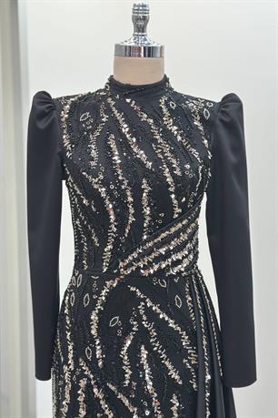 Verona Tesettür Abiye Gold