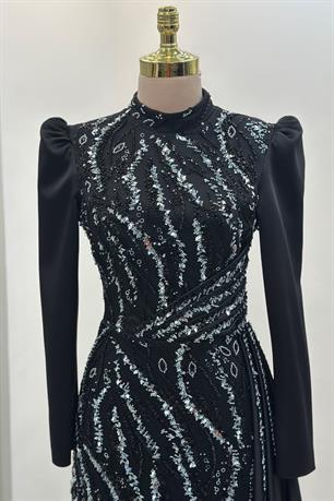 Verona Tesettür Abiye Mint