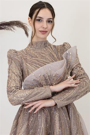 Yaren Tesettür Abiye Vizon