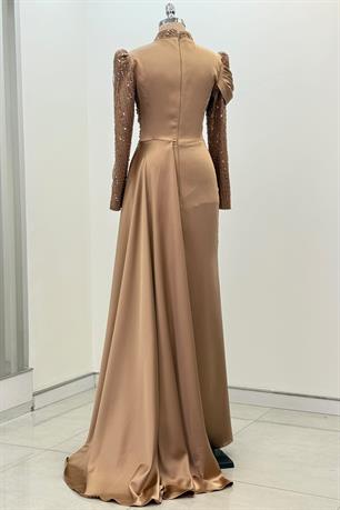 Yeni Raissa Tesettür Abiye Rose