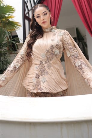 Yıldız Tesettür Abiye Rose