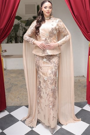 Yıldız Tesettür Abiye Rose