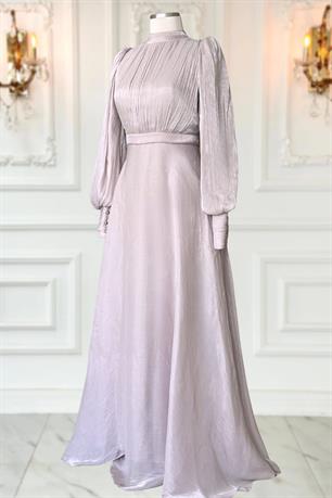 Zen Tesettür Abiye Pudra