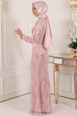 Zümra Tesettür Abiye Pudra