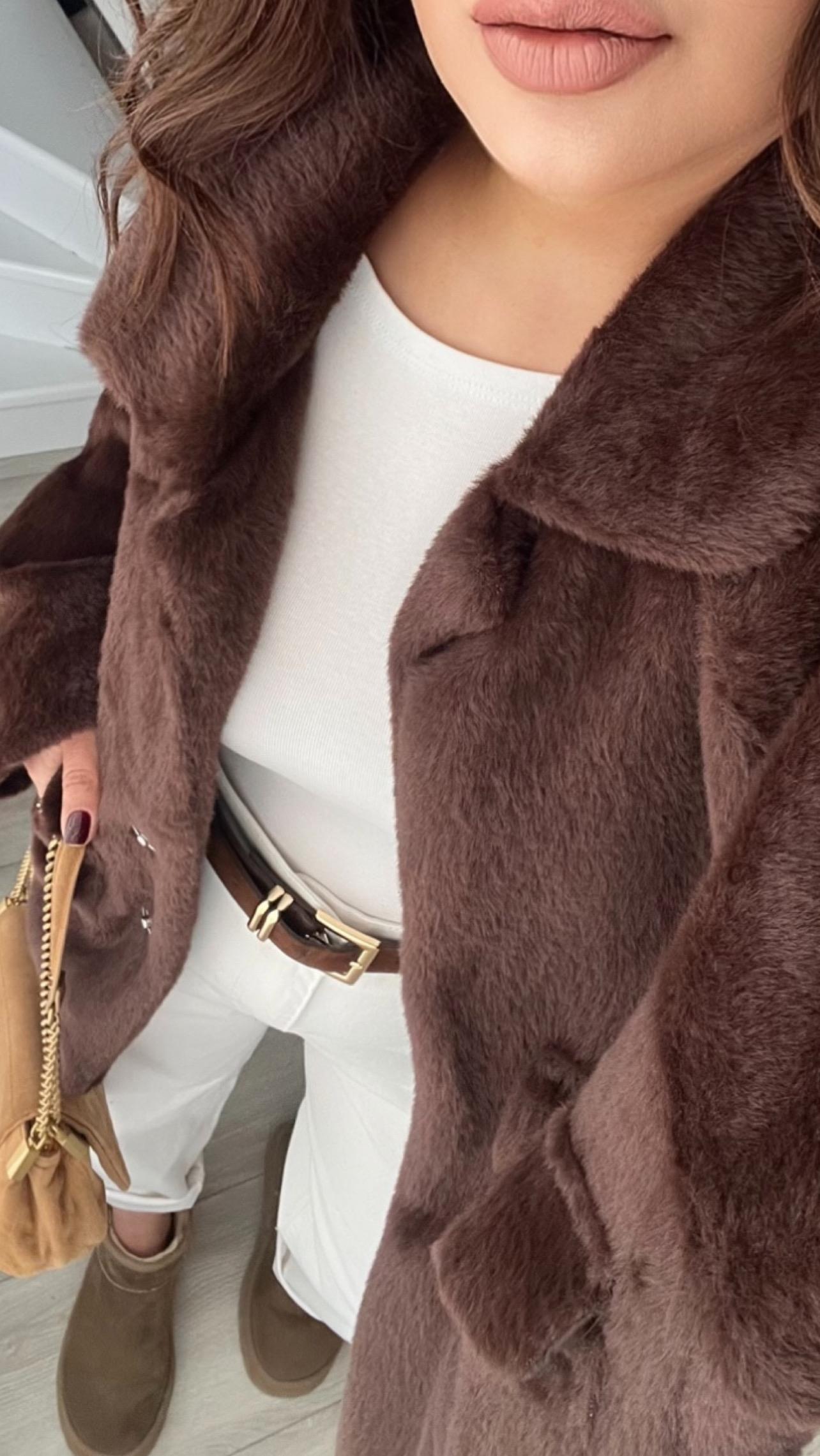 Bitter Coffee Premium Plush Coat