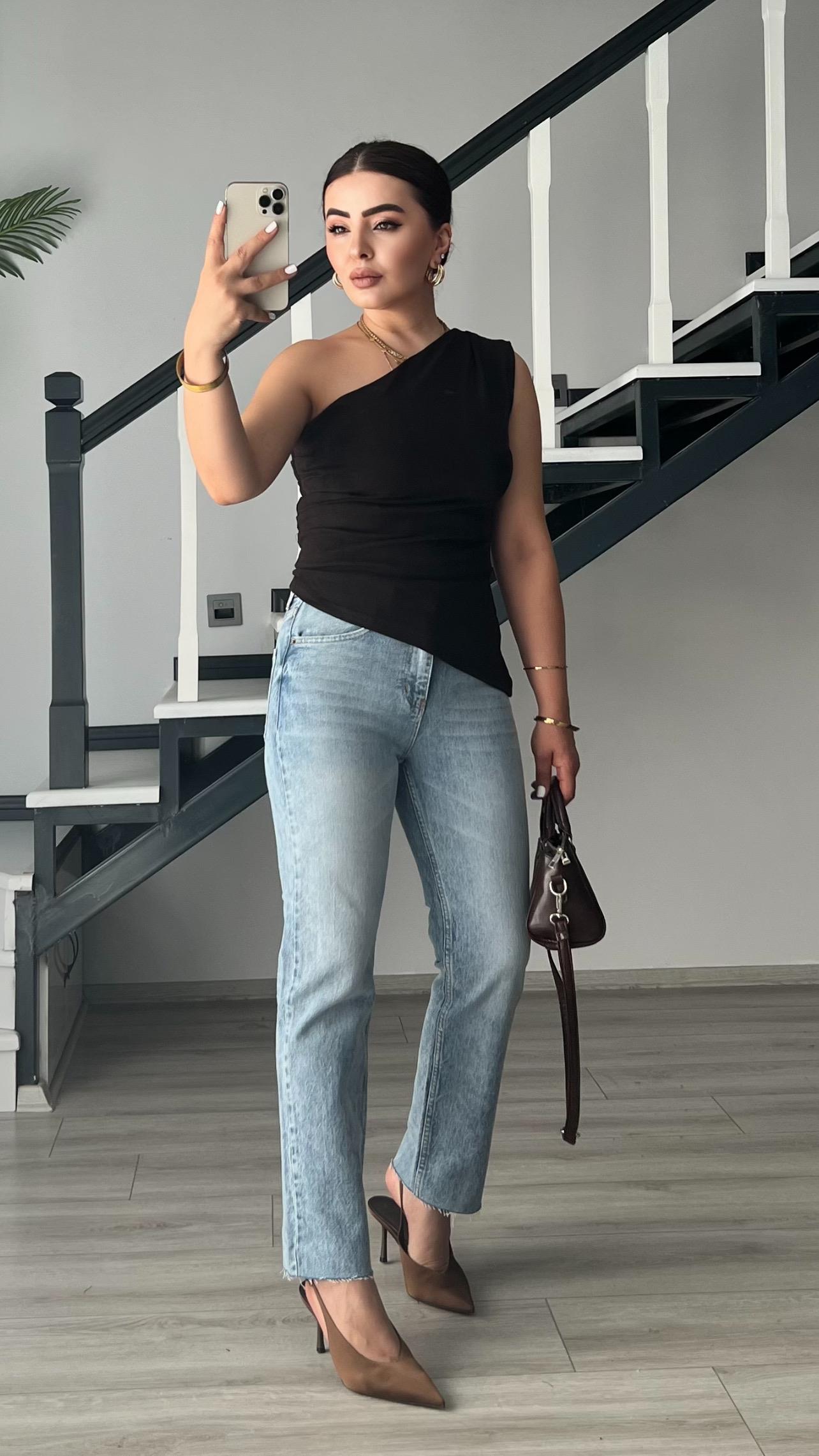 Açık Mavi OSL3 Boy Fit Jean