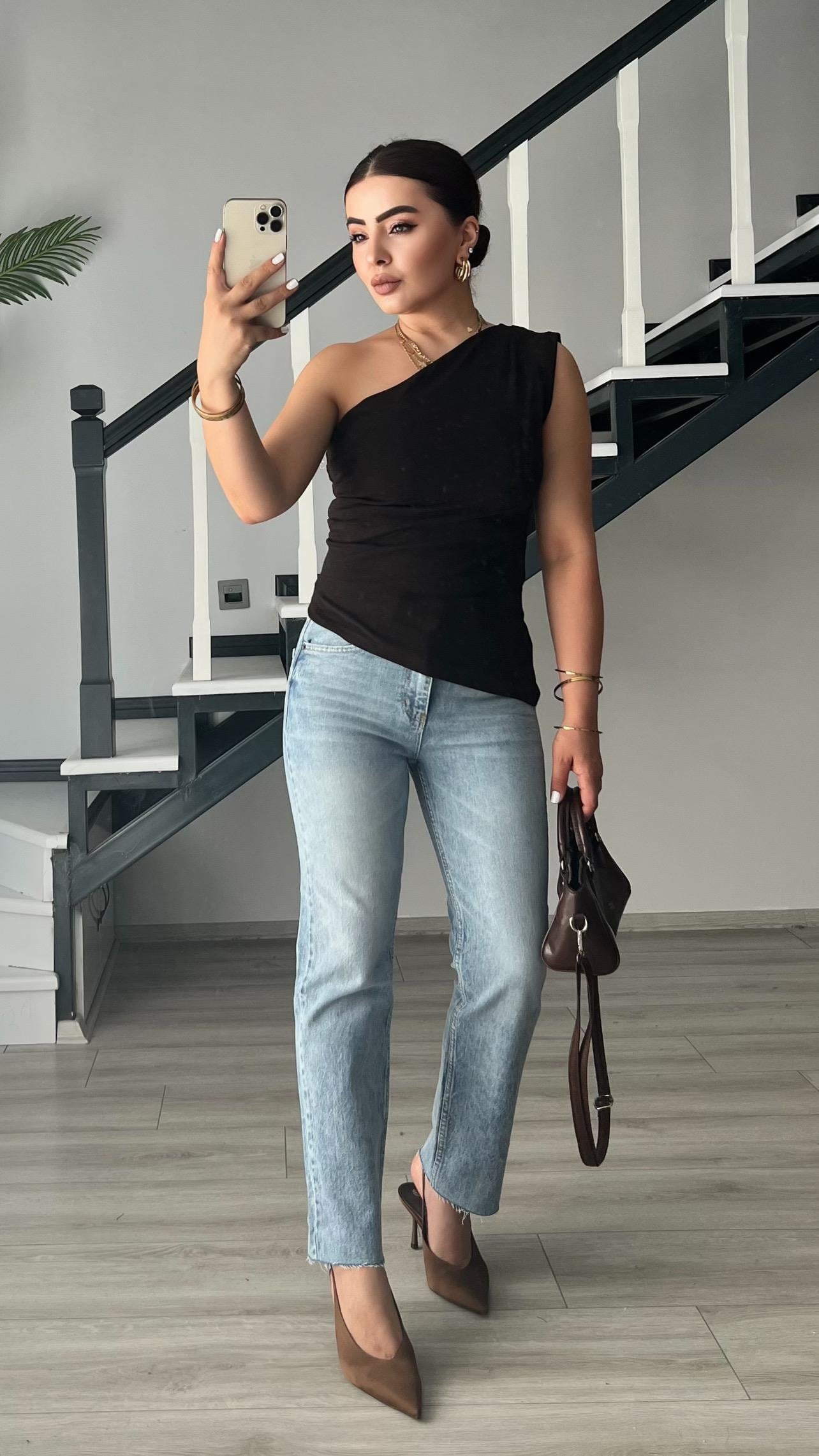 Açık Mavi OSL3 Boy Fit Jean