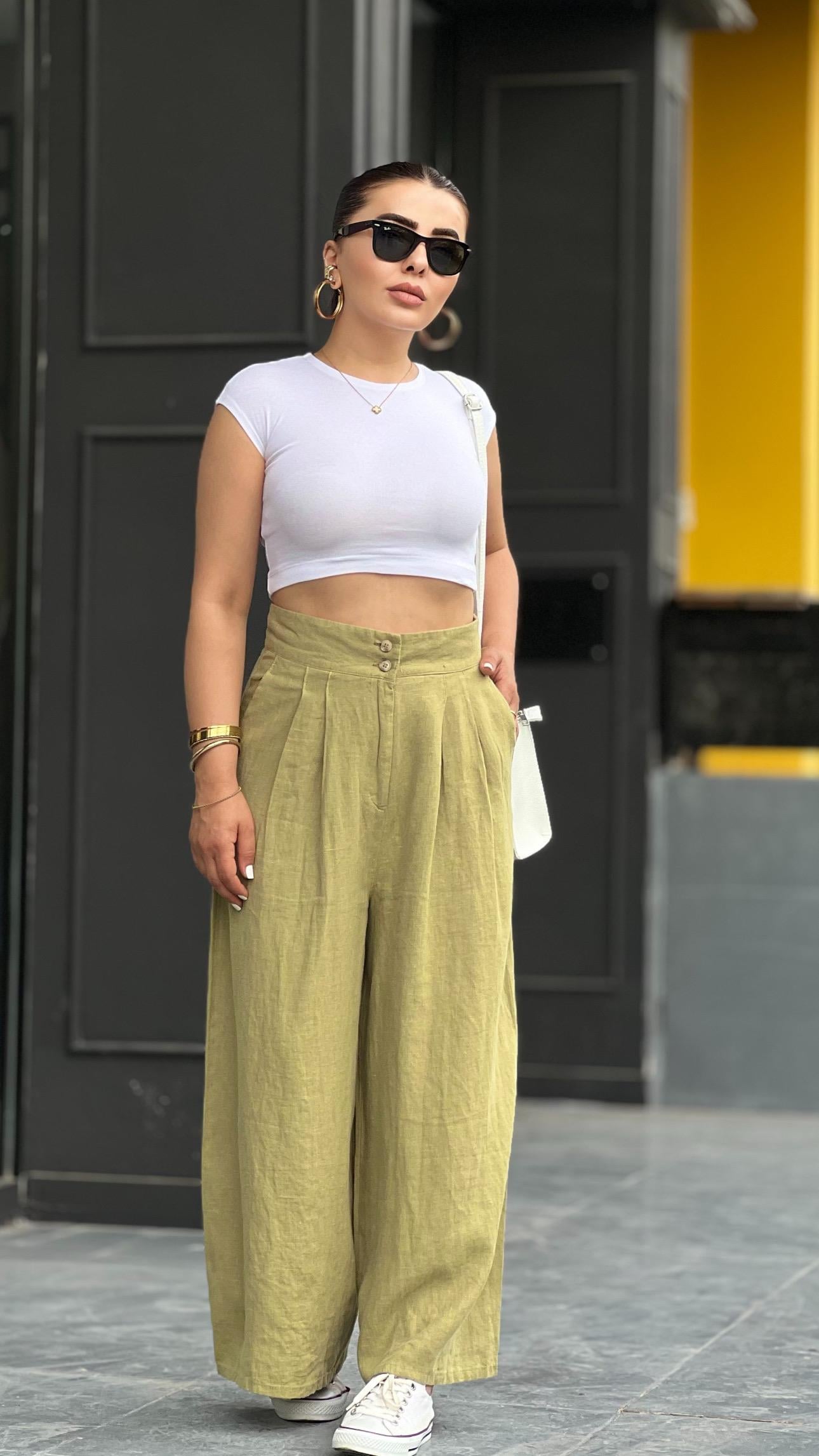 White Crop Top 30528
