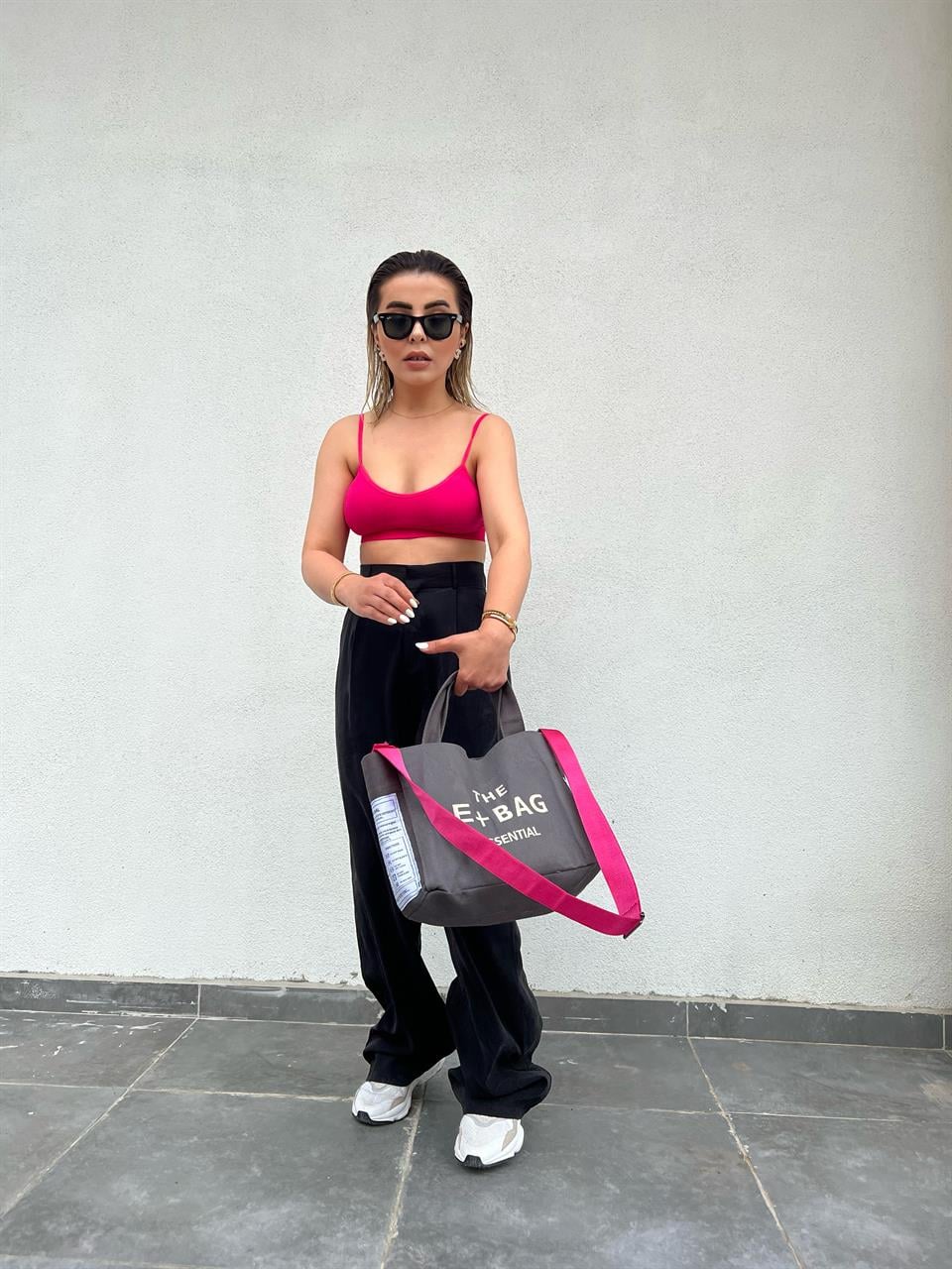 Dilvin Pink Supportive Bralette