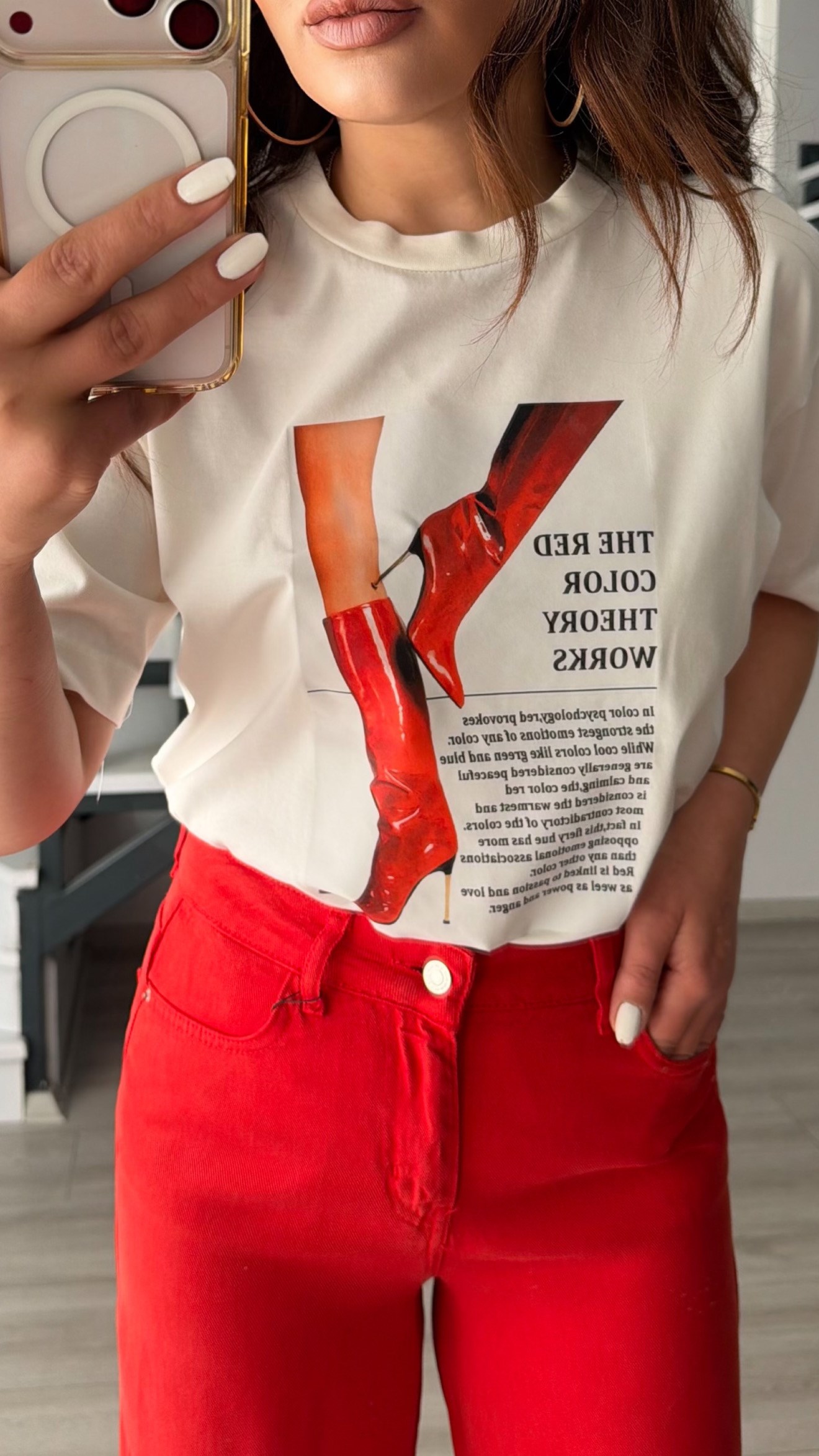 Ecru The Red Printed T-Shirt