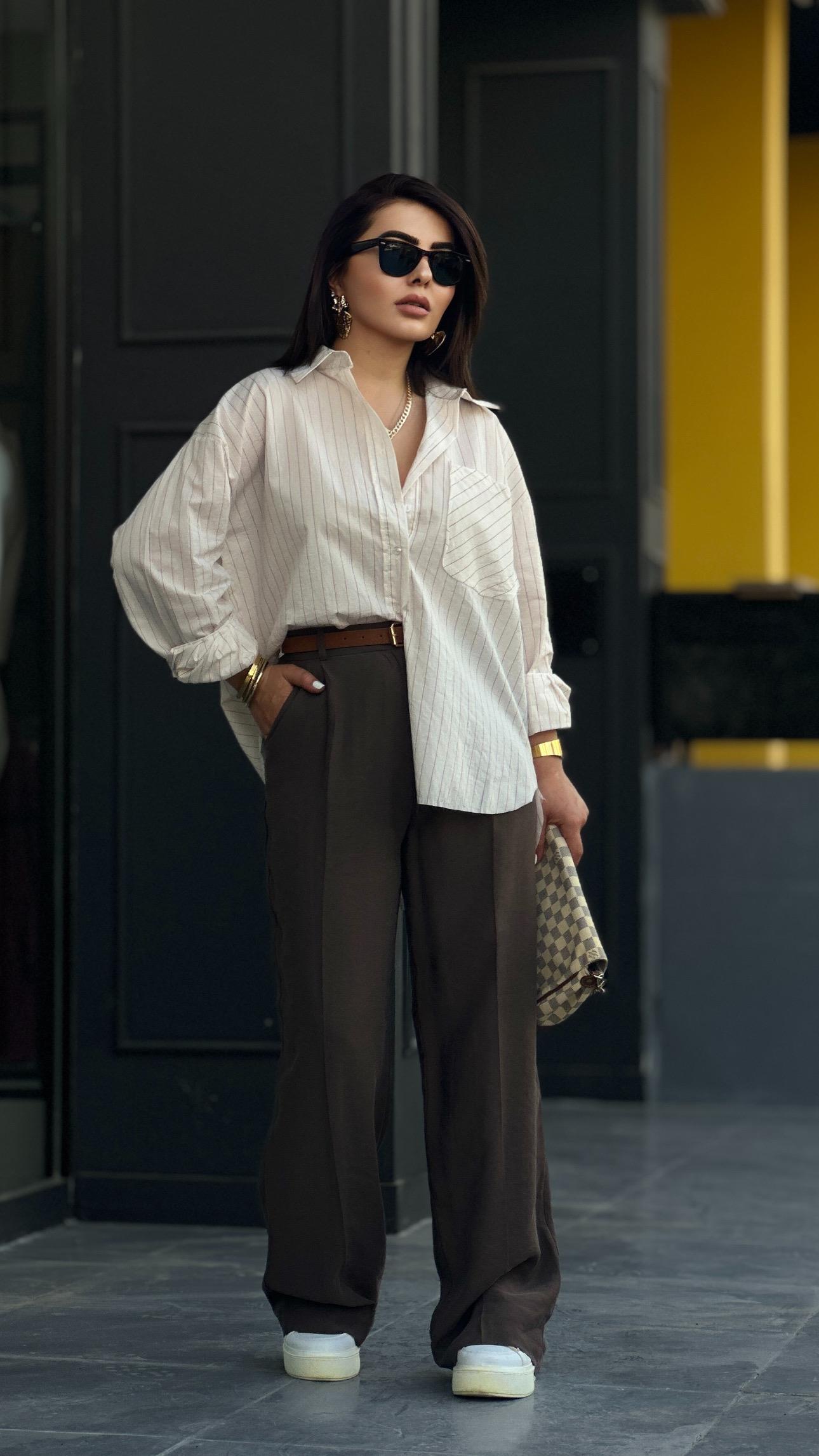 Coffee Tencel Palazzo Pants