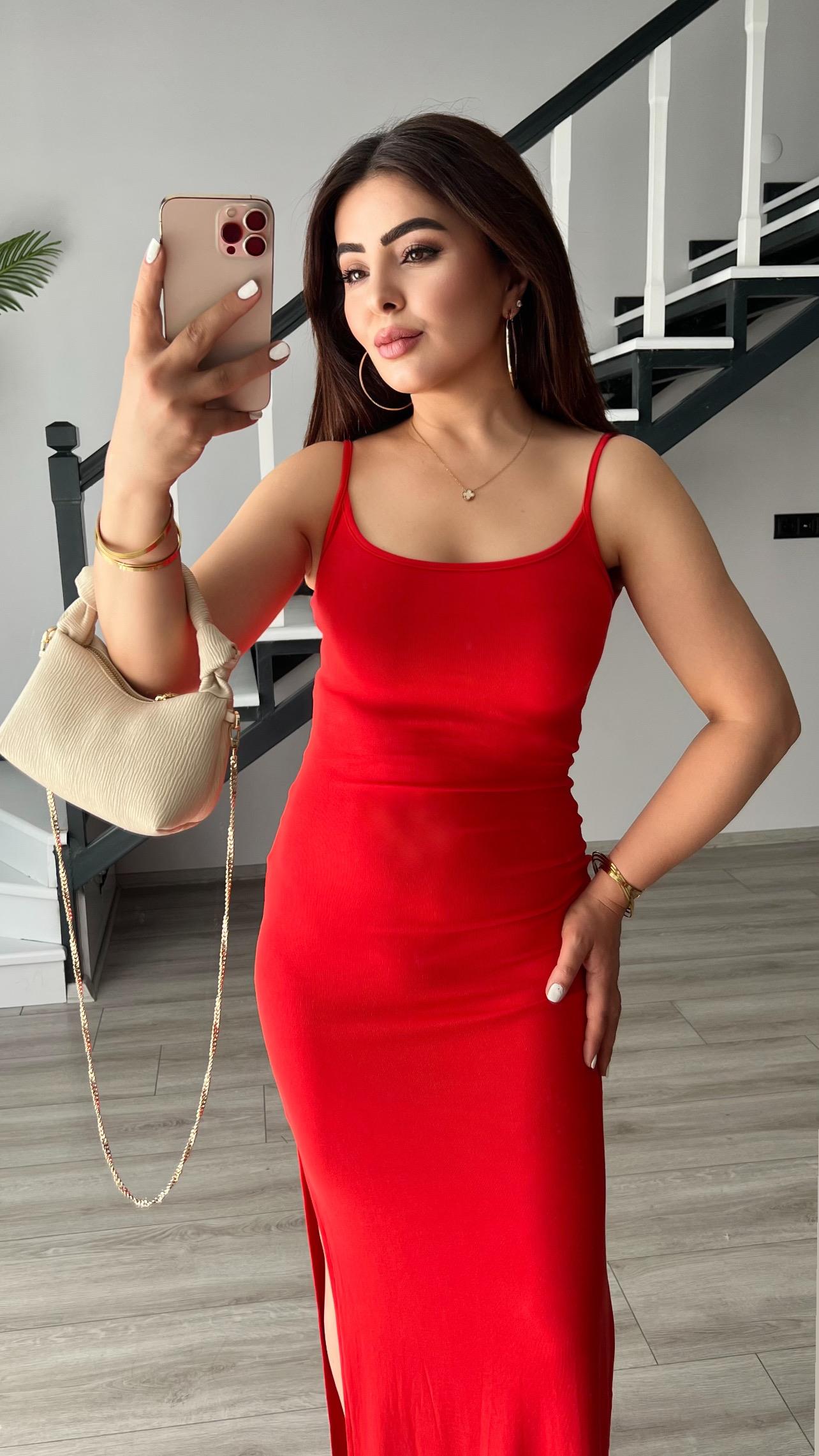 Red Original Brand Strappy Dress