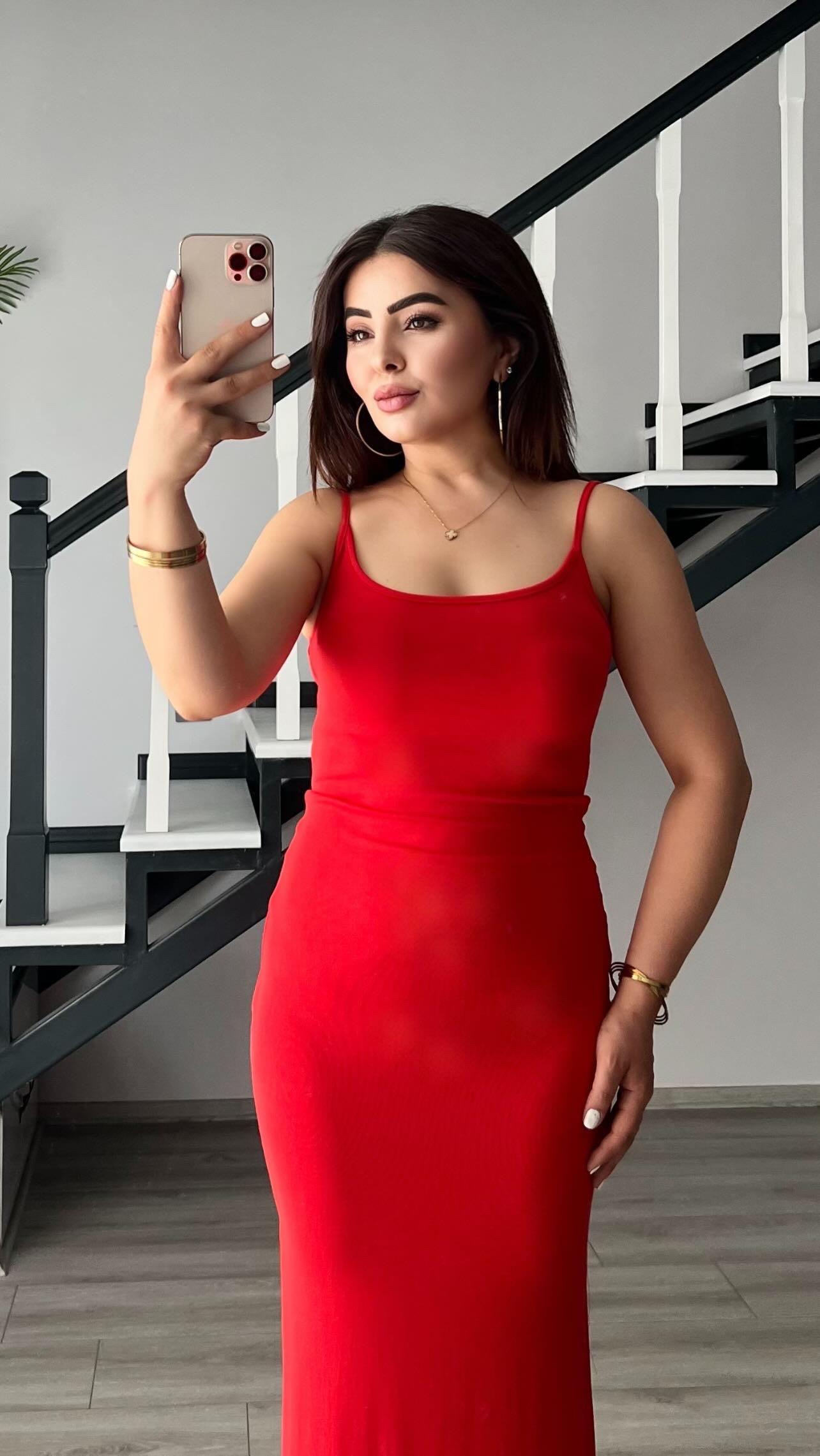 Red Original Brand Strappy Dress